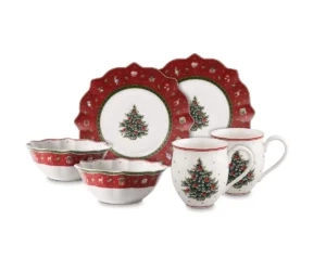 Villeroy&Boch - Toy's Delight - Zestaw śniadaniowy czerwony 6 el.