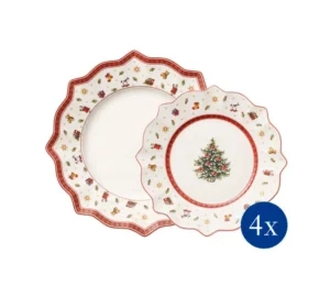 Villeroy&Boch - Toy's Delight - Zestaw talerzy 8 el. biały