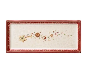 Villeroy&Boch - Winter Bakery Delight - Talerz na ciasto prostokątny 39x17cm
