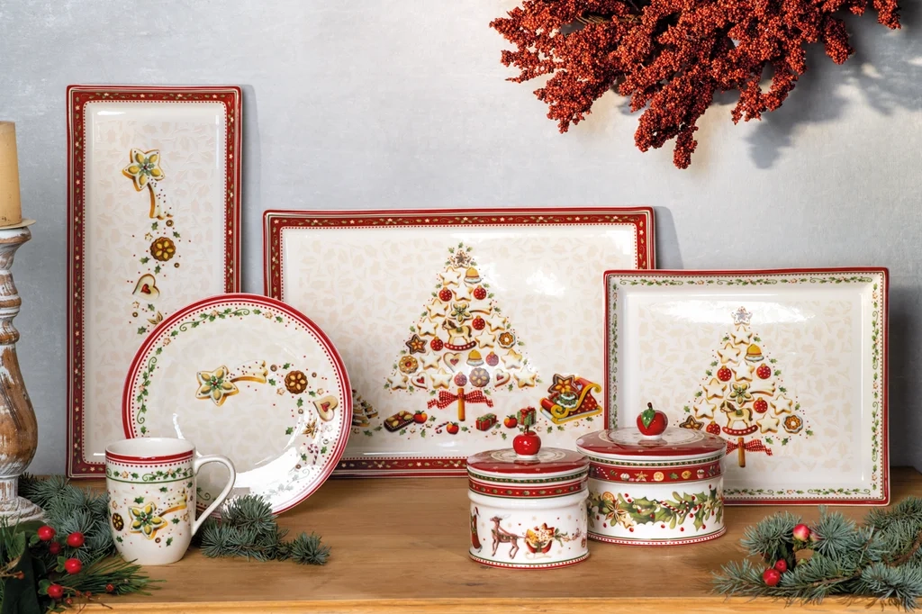 Villeroy&Boch - Winter Bakery Delight - Talerz na ciasto prostokątny 39x17cm