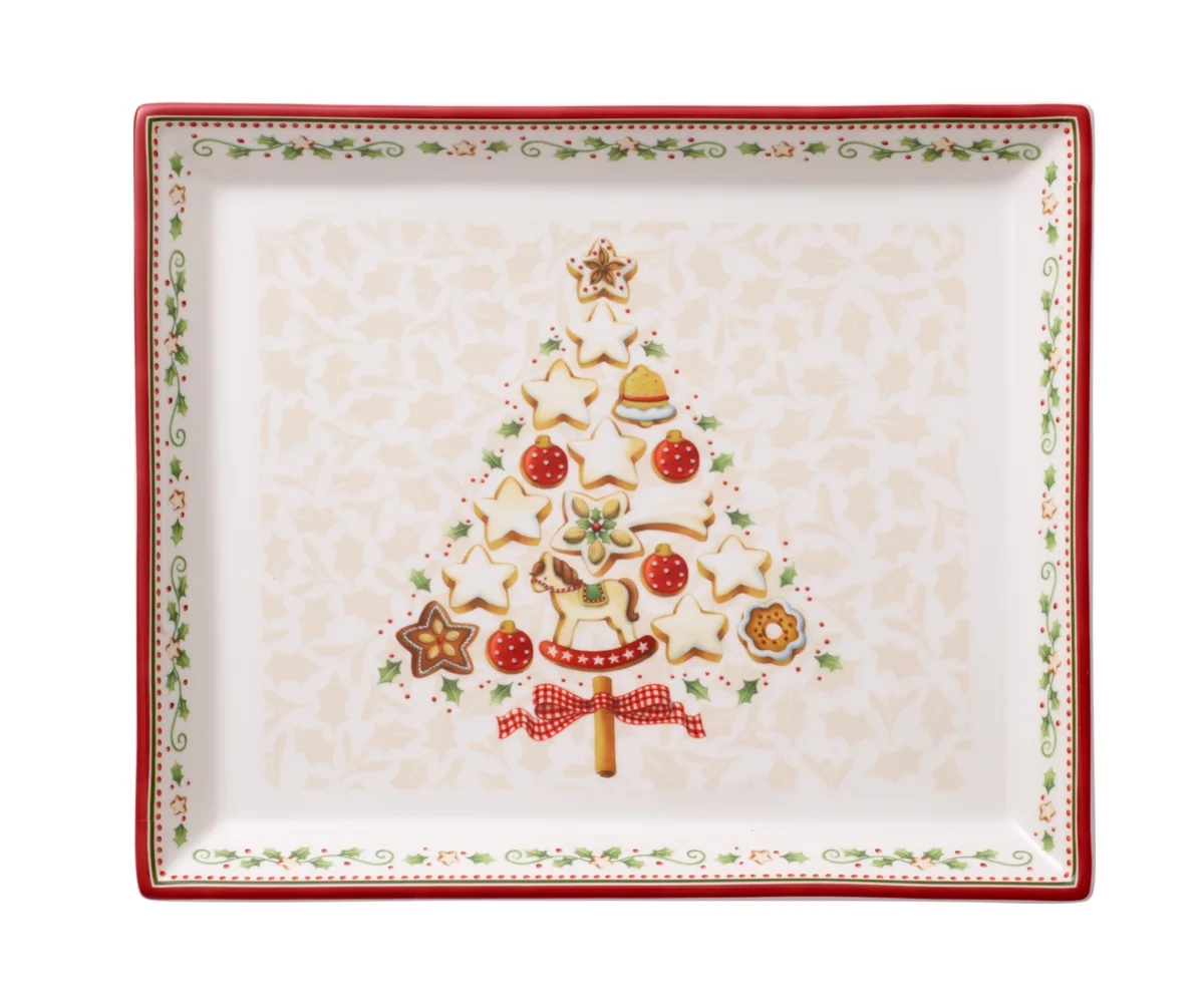 Villeroy&Boch - Winter Bakery Delight - Talerz na ciasto S 27x23cm