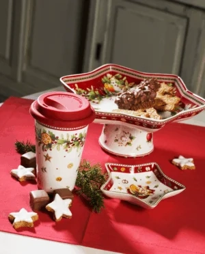 Villeroy&Boch - Winter Bakery Delight - Miska na nóżce gwiazda