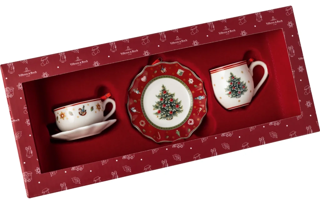 Villeroy&Boch - Toy's Delight Decoration - Zawieszki zastawa czerwona 3el.