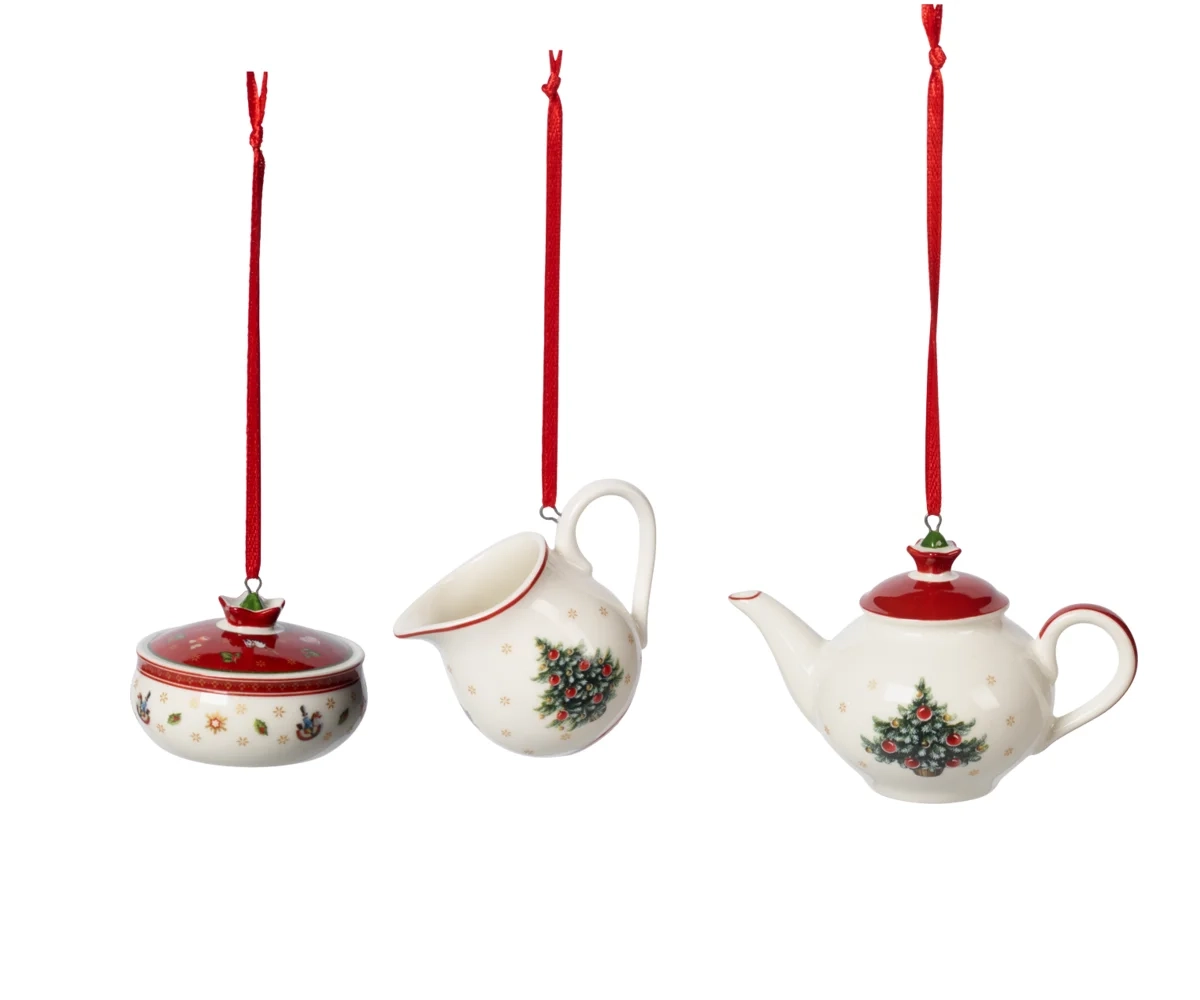 Villeroy&Boch - Toy's Delight Decoration - Zawieszki serwis kawowy 3el.
