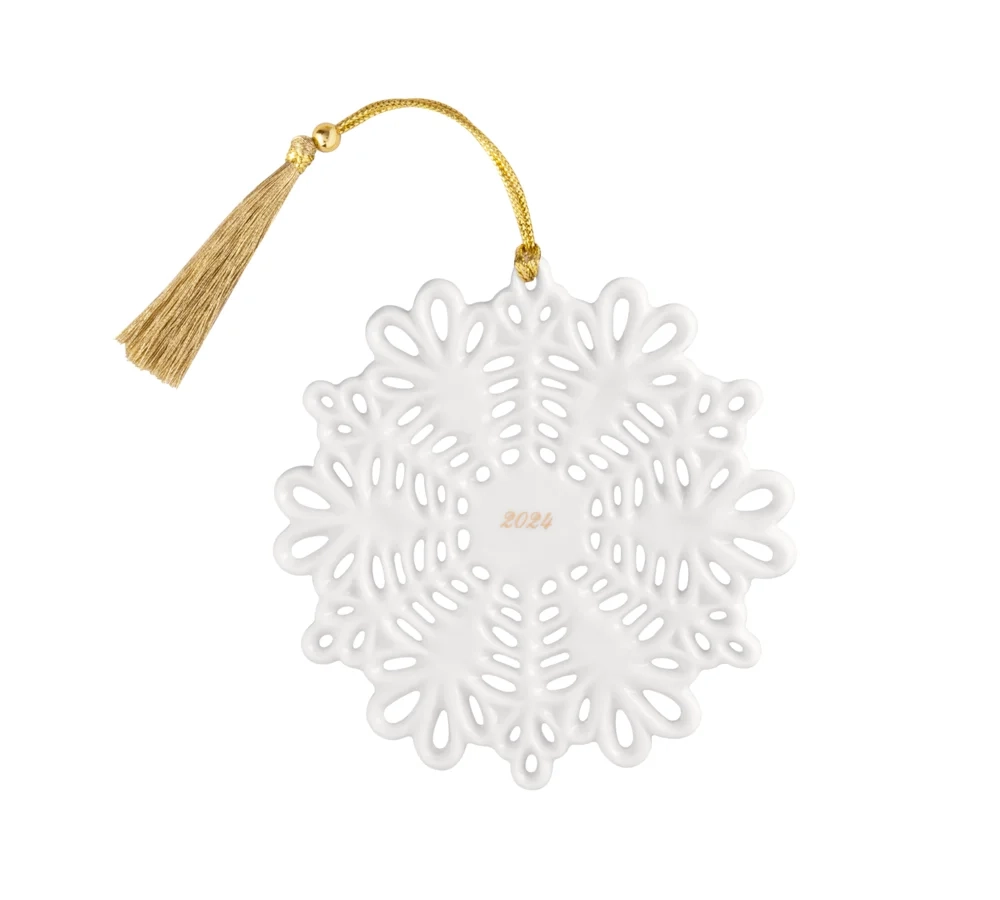 Villeroy&Boch - Christmas Classic - Zawieszka płatek śniegu 2024