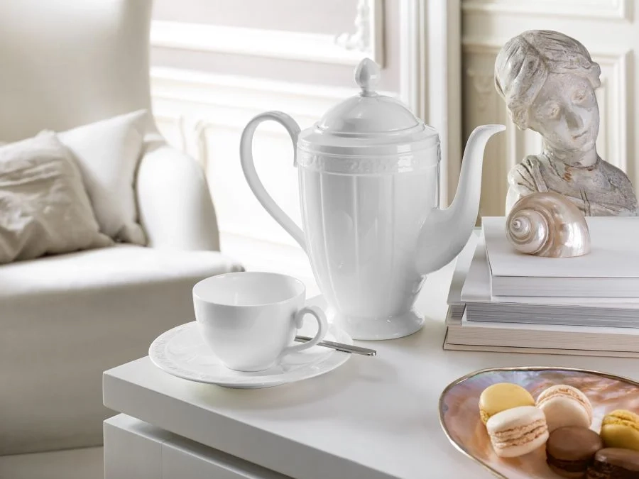 Villeroy&Boch - White Pearl - Spodek do espresso 13cm - obrazek 2