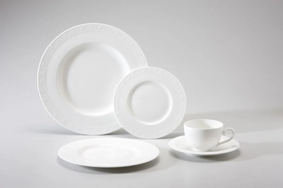 Villeroy&Boch - White Pearl - Talerz sałatkowy 22cm - obrazek 2