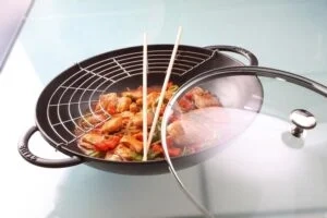 Staub – Pokrywka szklana do woka 37 cm