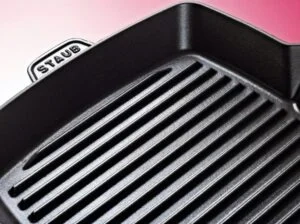 Staub – Patelnia grillowa 24×24 cm czarna