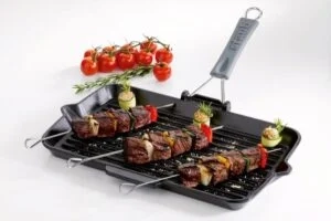Staub – Patelnia grillowa 34×21 cm czarna