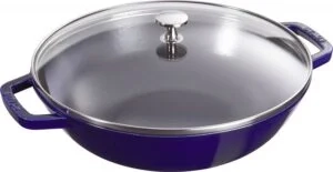 Staub – Petit Wok – Wok mały 30 cm ciemnoniebieski