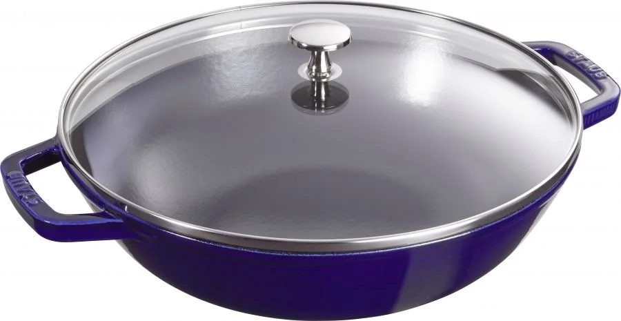 Staub – Petit Wok – Wok mały 30 cm ciemnoniebieski