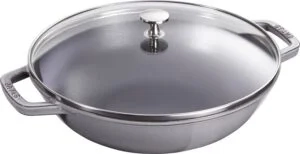 Staub – Petit Wok – Wok mały 30 cm szary grafit