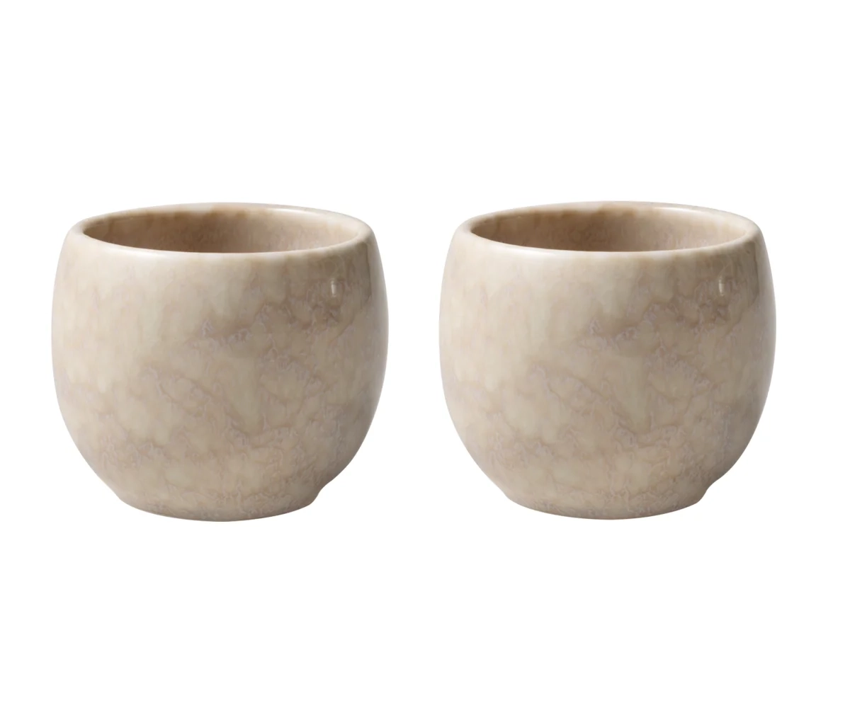 Like by Villeroy&Boch - Perlemor Home - Zestaw kieliszków do jajka Sand 2 el.