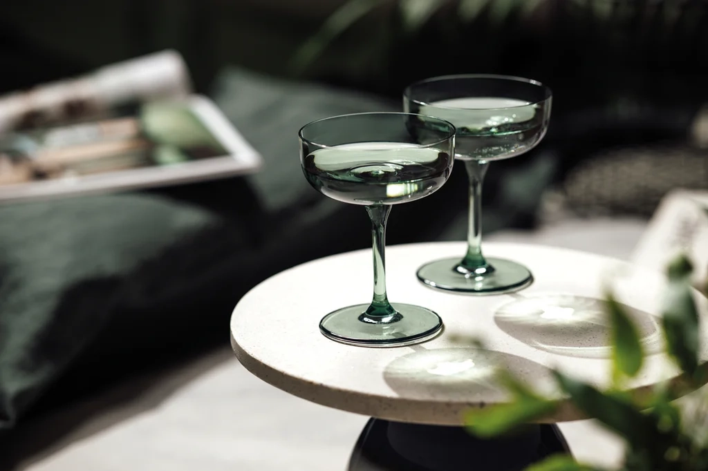 Like by Villeroy&Boch - Like Glass Sage - Zestaw kieliszków szampan/deser 2el. 0,12l
