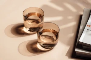 Like by Villeroy&Boch - Like Glass Clay - Zestaw szklanek niskich 2el. 0,20l