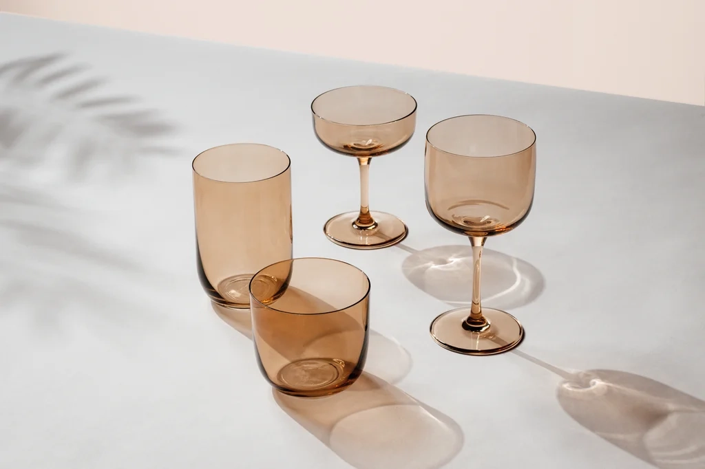 Like by Villeroy&Boch - Like Glass Clay - Zestaw szklanek niskich 2el. 0,20l