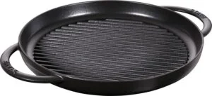 Staub – Pure Grill – Patelnia grillowa 30 cm czarna