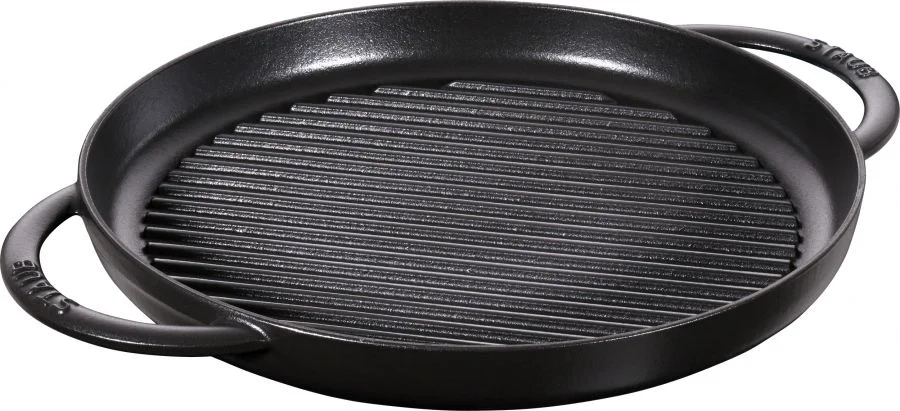Staub – Pure Grill – Patelnia grillowa 30 cm czarna