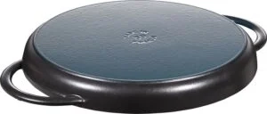 Staub – Pure Grill – Patelnia grillowa 30 cm czarna