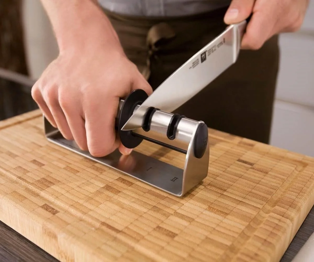 Zwilling - Twin® Sharp Select - Podwójna ostrzałka krążkowa 195 mm