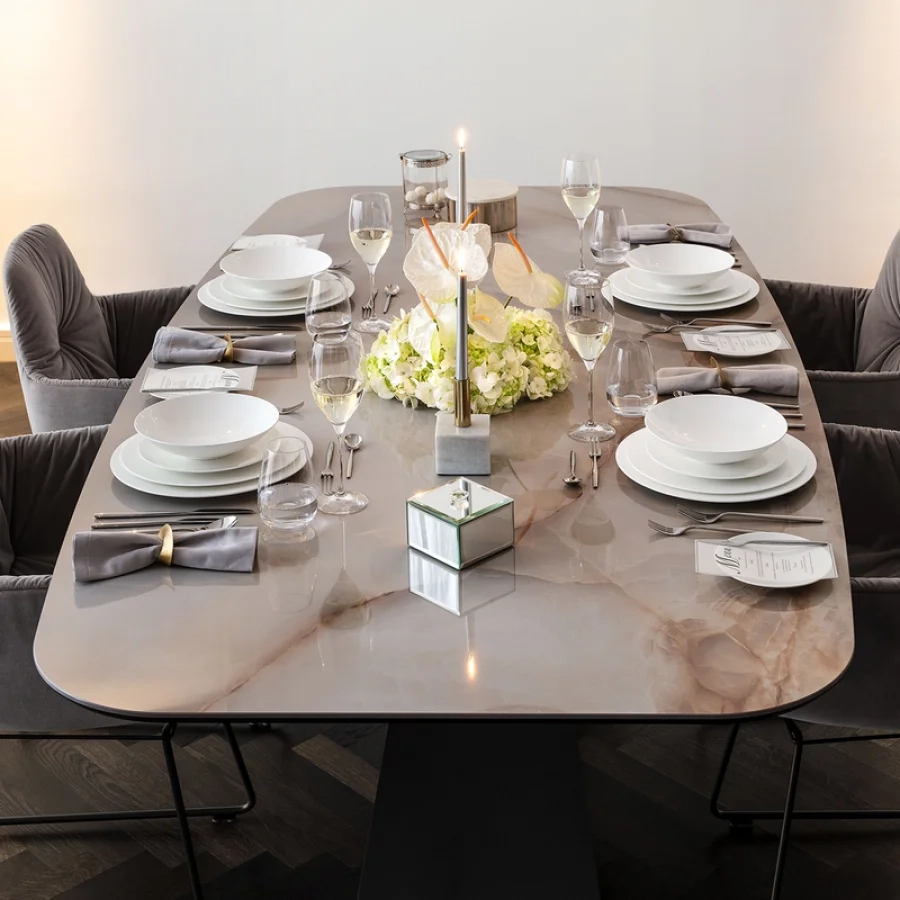 Villeroy&Boch - MetroChic Blanc - Talerz bufetowy 33cm - obrazek 3