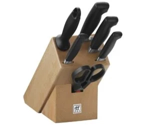 Zwilling **** FOUR STAR® - Blok z nożami 7el.