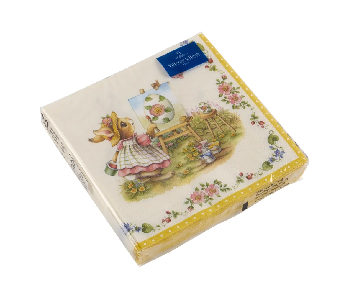 Villeroy&Boch - Easter Accessoires - Serwetki Króliki 33x33cm
