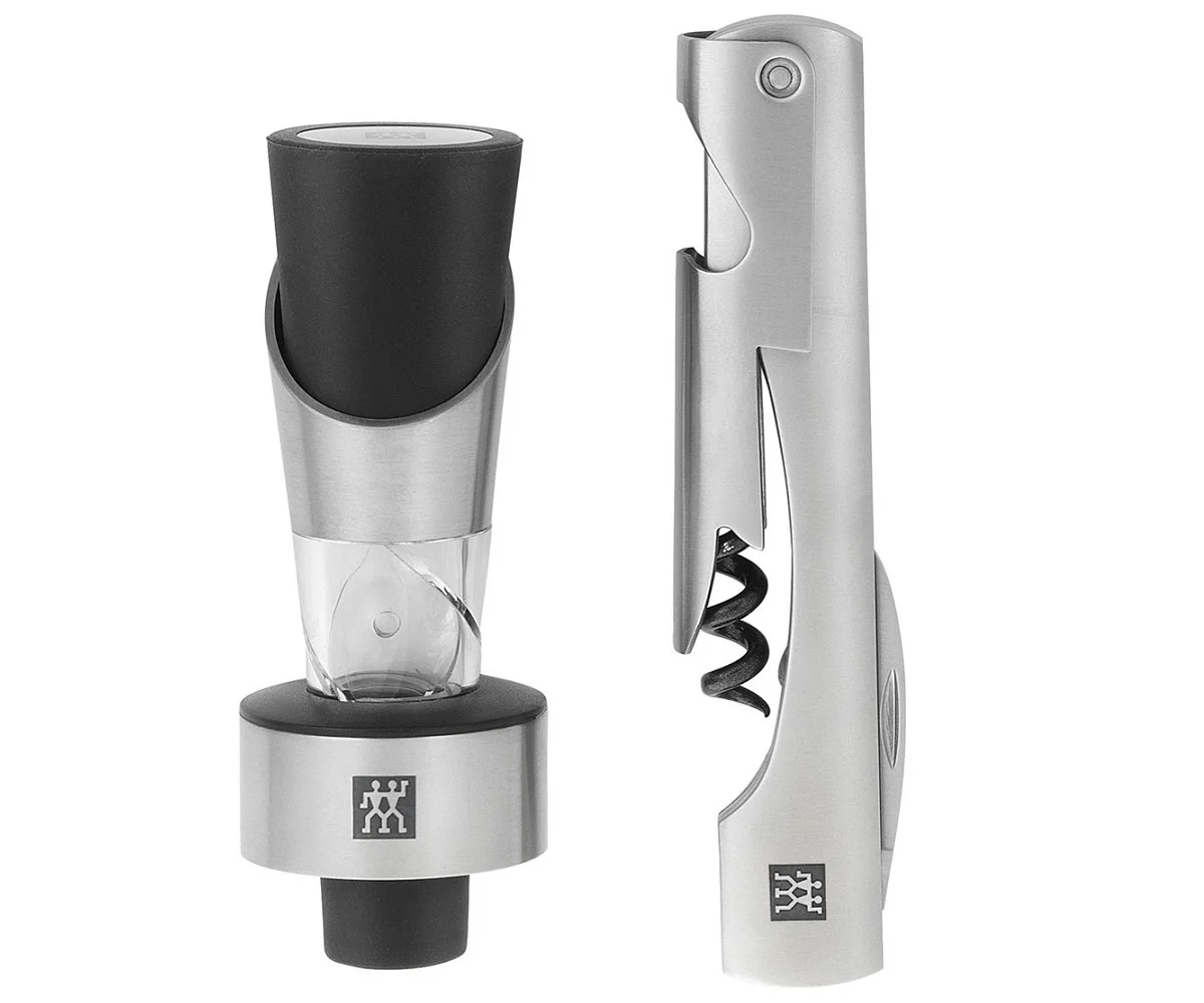 Zwilling - Zwilling® Sommelier - Korkociąg + dozownik z zatyczką