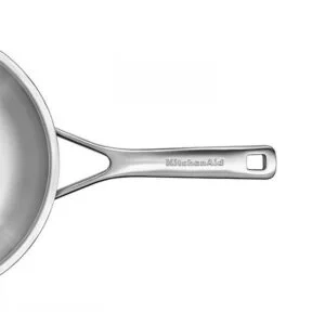 KitchenAid – Multi-Ply Stainless Steel – Wok 28 cm