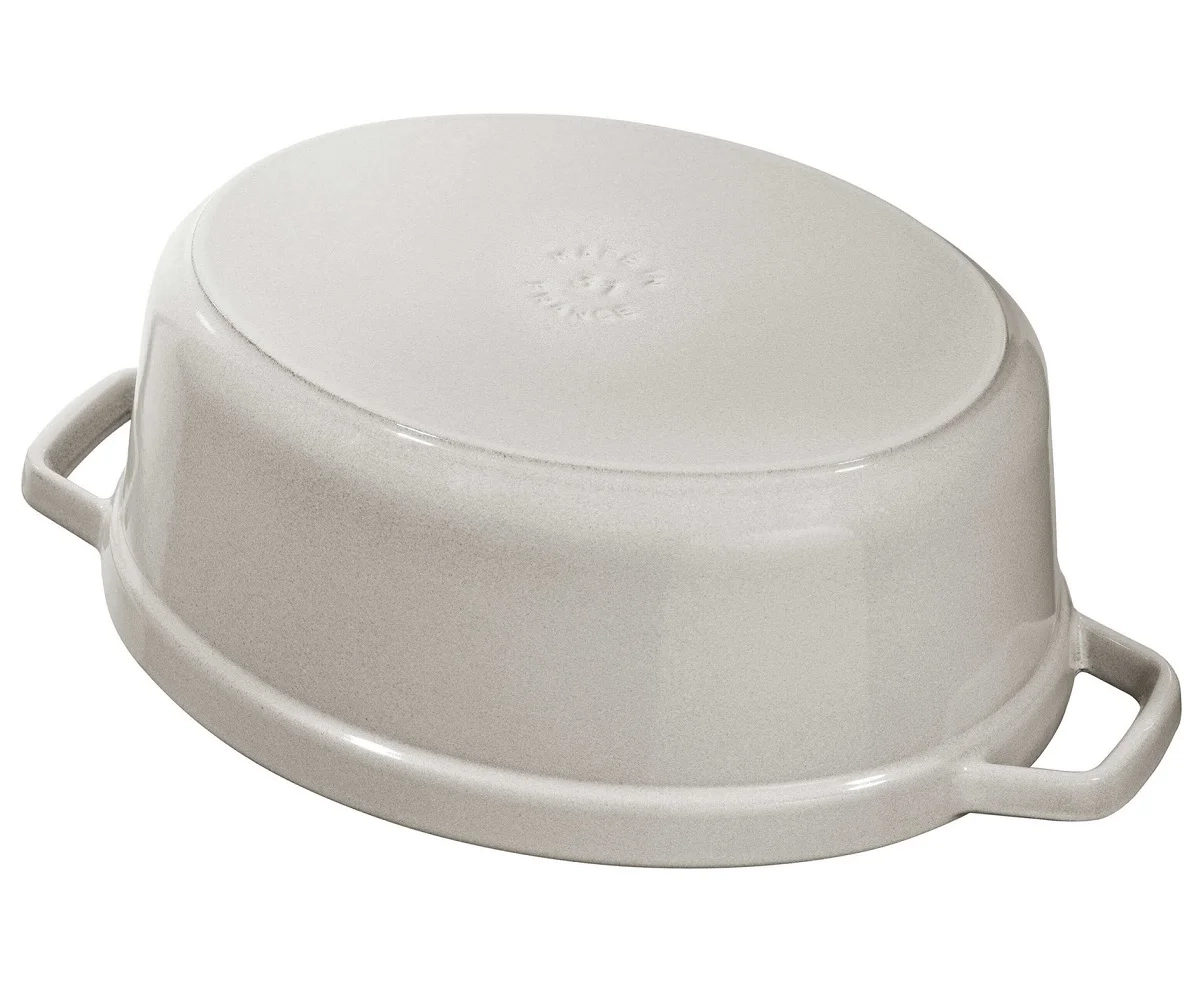 Staub - Cocotte - Brytfanna Żeliwna 31 cm truflowa owalna