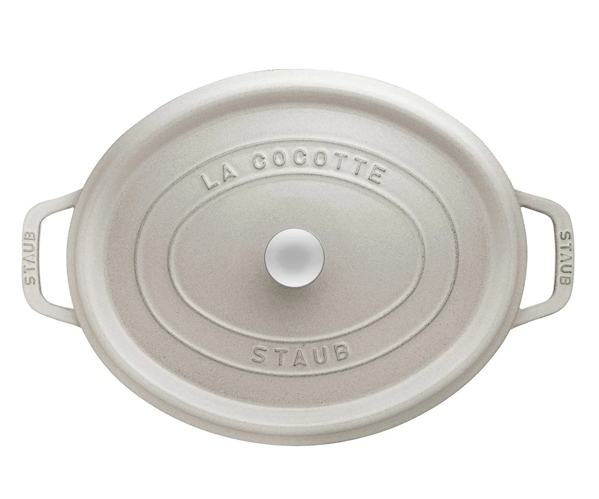 Staub - Cocotte - Brytfanna Żeliwna 27 cm truflowa owalna