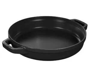 Staub - zestaw 3 naczyń + pokrywka 24 cm czarny