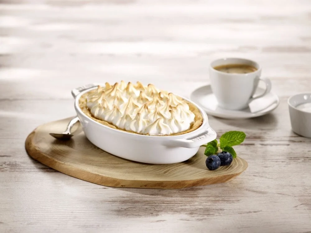 Staub - Owalne naczynie do zapiekania białe 17cm