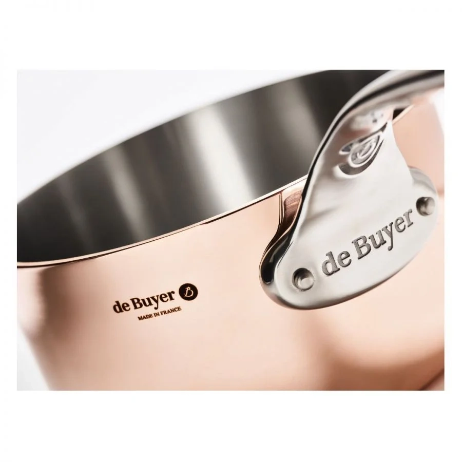 de Buyer - Prima Matera - Rondel miedziany prosty wysoki 20 cm - obrazek 3