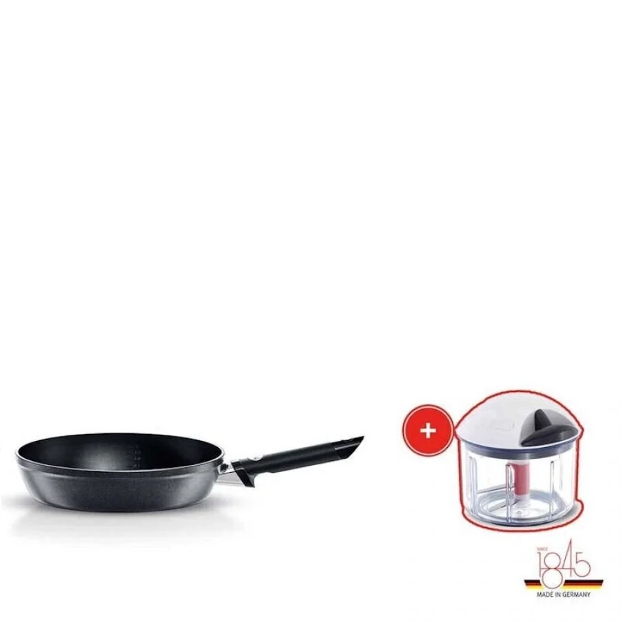 Fissler – Levital Comfort – Patelnia 28 cm + Finecut