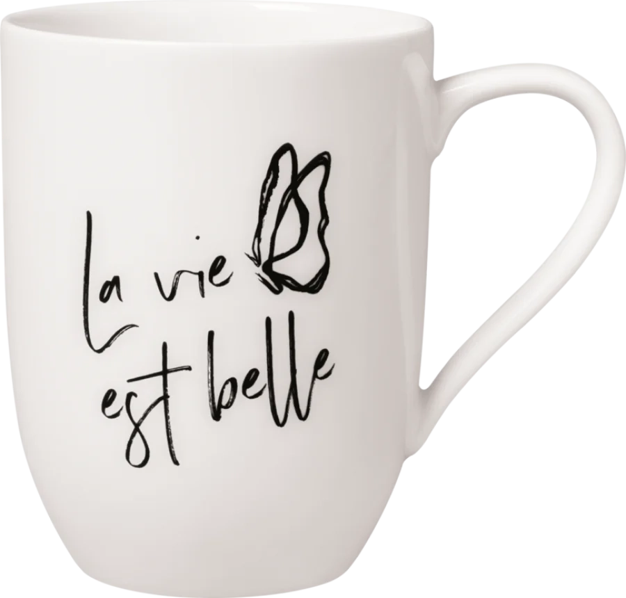 Villeroy&Boch - Statement Mugs - Kubek La vie est belle 0,29l