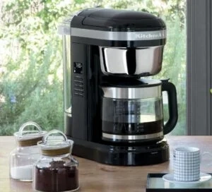 KitchenAid - Ekspres przelewowy Drip Spiral do kawy 1,7l czarny