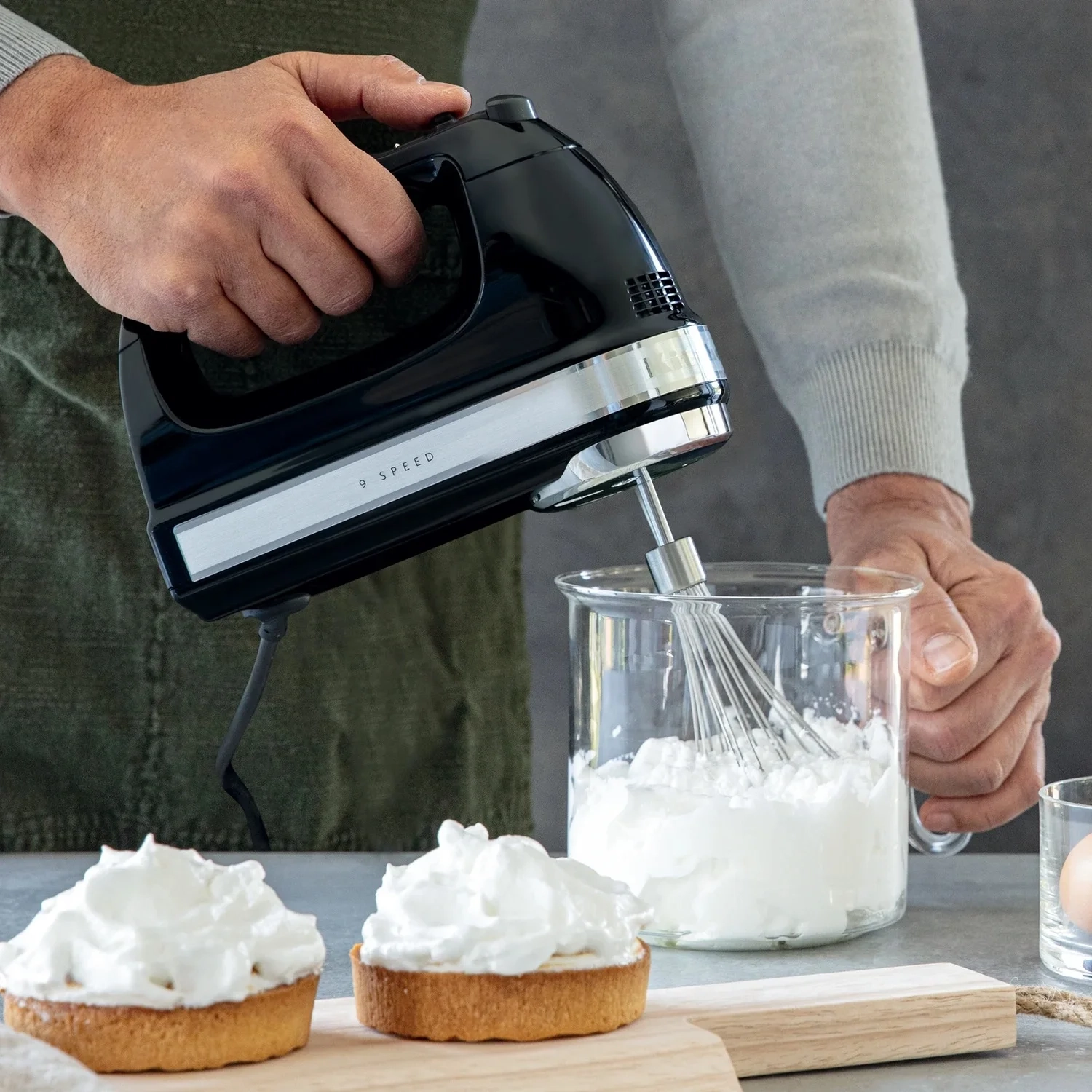 KitchenAid - Mikser ręczny czarny