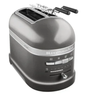 KitchenAid - Toster Artisan na 2 kromki srebrzystopopielaty