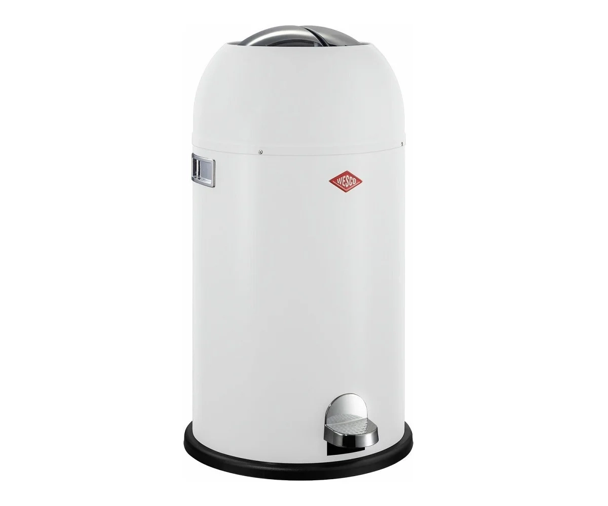 WESCO - KickMaster - Kosz na śmieci 33l biały matt