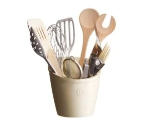 Emile Henry - Pojemnik na przybory kuchenne - kremowy