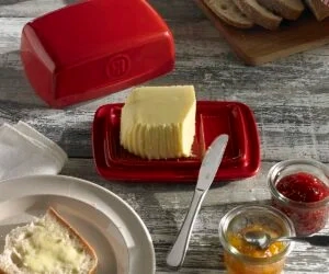 Emile Henry - Maselnica ceramiczna - kremowy