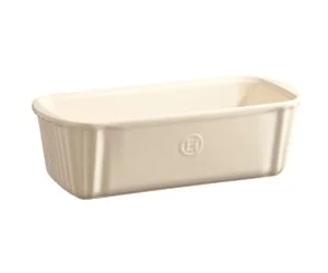 Emile Henry - Podłużne naczynie do pieczenia - 31×13cm - kremowy