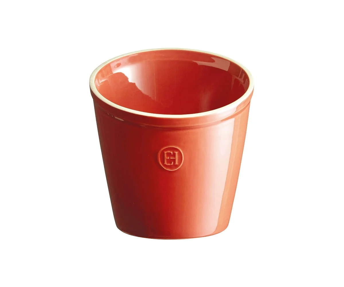 Emile Henry - Pojemnik na przybory kuchenne - czerwony