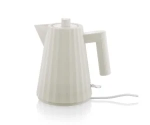 Alessi - Plisse - Czajnik 1l biały