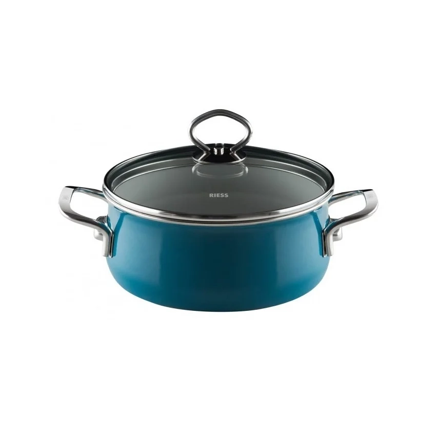 Riess - Aquamarin  - Garnek niski 16 cm