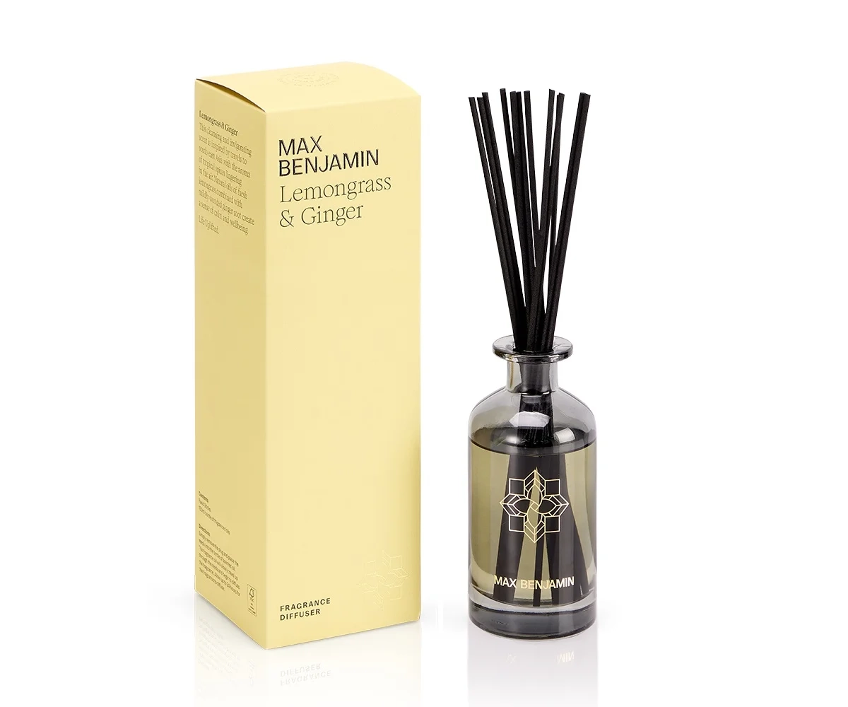 Max Benjamin - Dyfuzor 150 ml - Lemongrass & Ginger