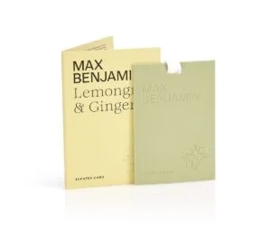 Max Benjamin - Karta zapachowa - Lemongrass & Ginger