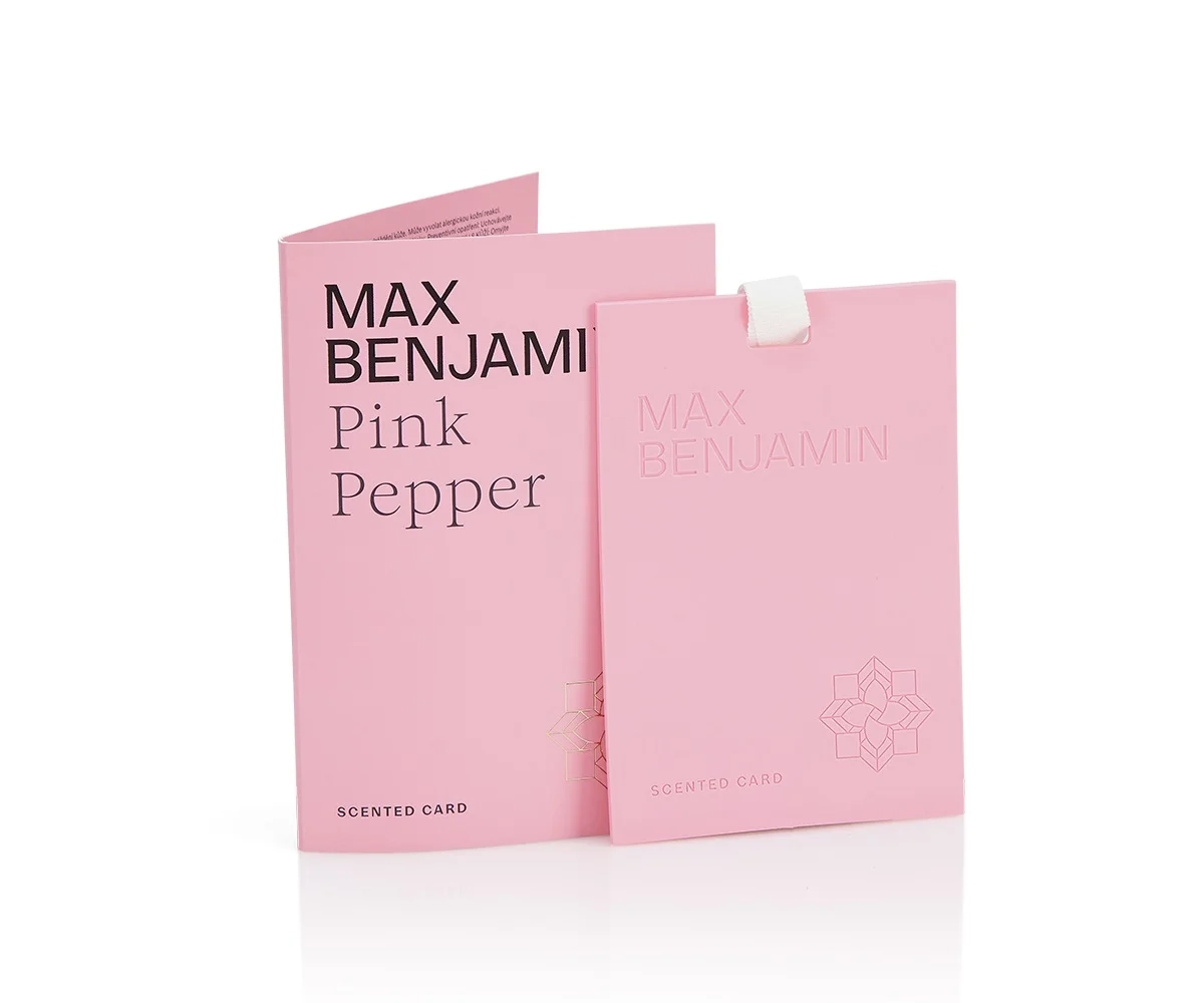 Max Benjamin - Karta zapachowa - Pink Pepper